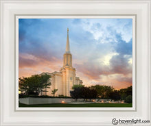 Load image into Gallery viewer, St. Louis Now The Day Is Over Open Edition Canvas / 11 X 14 White Frame Art
