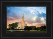 Load image into Gallery viewer, St. Louis Now The Day Is Over Open Edition Canvas / 12 X 18 Black Frame Art
