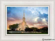 Load image into Gallery viewer, St. Louis Now The Day Is Over Open Edition Canvas / 12 X 18 White Frame Art
