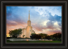 Load image into Gallery viewer, St. Louis Now The Day Is Over Open Edition Canvas / 20 X 30 Black Frame Art
