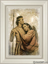 Load image into Gallery viewer, Stripling Warrior Open Edition Print / 12 X 18 Frame C 24 1/4 Art
