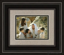 Load image into Gallery viewer, Suffer The Children Open Edition Print / 7 X 5 Frame B 10 1/4 12 Art
