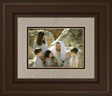 Load image into Gallery viewer, Suffer The Children Open Edition Print / 7 X 5 Frame C 14 1/4 12 Art
