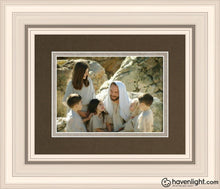 Load image into Gallery viewer, Suffer The Children Open Edition Print / 7 X 5 Frame R 14 1/4 12 Art
