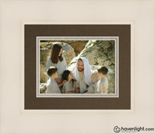 Load image into Gallery viewer, Suffer The Children Open Edition Print / 7 X 5 Frame W 14 1/4 12 Art
