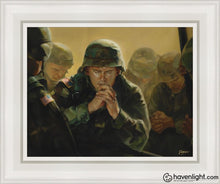 Load image into Gallery viewer, Sweet Hour Of Prayer Open Edition Canvas / 11 X 14 White Frame Art
