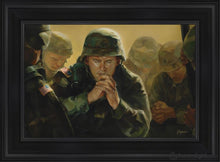 Load image into Gallery viewer, Sweet Hour Of Prayer Open Edition Canvas / 14 X 21 Black Frame Art
