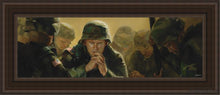 Load image into Gallery viewer, Sweet Hour Of Prayer Open Edition Canvas / 8 X 24 Brown Frame Art
