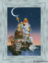 Load image into Gallery viewer, The Man Who Minds The Moon Open Edition Print / 5 X 7 Frame B 6.5 8.5 Art

