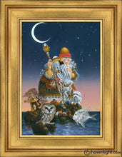 Load image into Gallery viewer, The Man Who Minds The Moon Open Edition Print / 5 X 7 Frame G 9 Art
