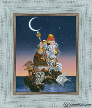 Load image into Gallery viewer, The Man Who Minds The Moon Open Edition Print / 8 X 10 Frame B 11.5 13.5 Art
