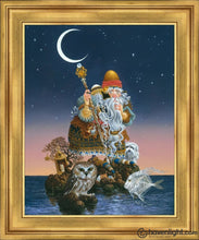 Load image into Gallery viewer, The Man Who Minds The Moon Open Edition Print / 8 X 10 Frame G 12 Art
