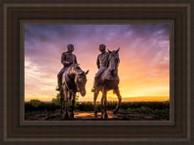 Load image into Gallery viewer, The Prophets Last Ride Open Edition Canvas / 12 X 18 Brown Frame Art
