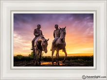 Load image into Gallery viewer, The Prophets Last Ride Open Edition Canvas / 12 X 18 White Frame Art
