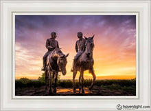 Load image into Gallery viewer, The Prophets Last Ride Open Edition Canvas / 24 X 36 White Frame Art
