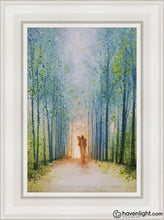 Load image into Gallery viewer, The Shepherds Path Open Edition Canvas / 12 X 18 White Frame Art
