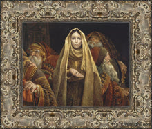Load image into Gallery viewer, The Widows Mite Open Edition Print / 10 X 8 Frame C 13 1/2 11 Art
