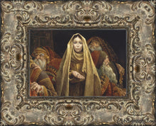 Load image into Gallery viewer, The Widows Mite Open Edition Print / 7 X 5 Frame C 10.5 8.5 Art

