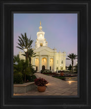 Load image into Gallery viewer, Tijuana Mexico Temple De Los Sueños Open Edition Canvas / 11 X 14 Black Frame Art

