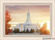 Load image into Gallery viewer, Timpanogos Sunset Open Edition Canvas / 20 X 30 White Frame Art
