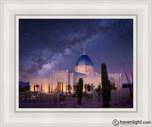 Load image into Gallery viewer, Tucson Celestial Open Edition Canvas / 11 X 14 White Frame Art
