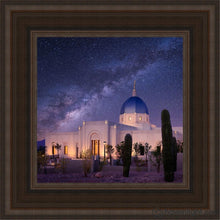 Load image into Gallery viewer, Tucson Celestial Open Edition Canvas / 12 X Brown Frame Art
