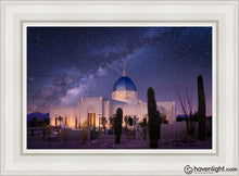 Load image into Gallery viewer, Tucson Celestial Open Edition Canvas / 14 X 21 White Frame Art
