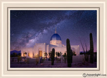 Load image into Gallery viewer, Tucson Celestial Open Edition Canvas / 20 X 30 White Frame Art
