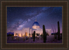 Load image into Gallery viewer, Tucson Celestial Open Edition Canvas / 24 X 36 Brown Frame Art

