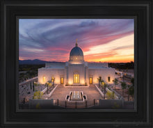 Load image into Gallery viewer, Tucson From On High Open Edition Canvas / 11 X 14 Black Frame Art
