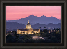 Load image into Gallery viewer, Tucson Purple Mountain Majesty Open Edition Canvas / 20 X 30 Black Frame Art
