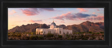 Load image into Gallery viewer, Tucson That The Lost May Be Found Open Edition Canvas / 12 X 36 Black Frame Art
