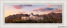 Load image into Gallery viewer, Tucson That The Lost May Be Found Open Edition Canvas / 12 X 36 White Frame Art
