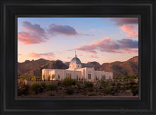 Load image into Gallery viewer, Tucson That The Lost May Be Found Open Edition Canvas / 14 X 21 Black Frame Art
