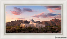 Load image into Gallery viewer, Tucson That The Lost May Be Found Open Edition Canvas / 15 X 30 White Frame Art
