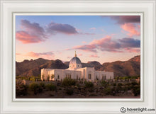 Load image into Gallery viewer, Tucson That The Lost May Be Found Open Edition Canvas / 24 X 36 White Frame Art

