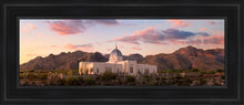 Load image into Gallery viewer, Tucson That The Lost May Be Found Open Edition Canvas / 8 X 24 Black Frame Art
