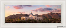Load image into Gallery viewer, Tucson That The Lost May Be Found Open Edition Canvas / 8 X 24 White Frame Art
