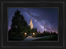 Load image into Gallery viewer, Twin Falls Celestial Open Edition Canvas / 12 X 18 Black Frame Art
