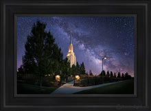Load image into Gallery viewer, Twin Falls Celestial Open Edition Canvas / 14 X 21 Black Frame Art
