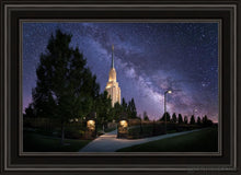 Load image into Gallery viewer, Twin Falls Celestial Open Edition Canvas / 20 X 30 Black Frame Art
