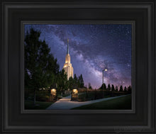 Load image into Gallery viewer, Twin Falls Celestial Open Edition Canvas / 8 X 10 Black Frame Art
