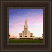 Load image into Gallery viewer, Twin Falls Skyfalls Open Edition Canvas / 12 X Brown Frame Art

