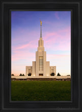 Load image into Gallery viewer, Twin Falls Skyfalls Open Edition Canvas / 24 X 36 Black Frame Art
