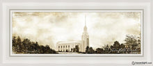 Load image into Gallery viewer, Twin Falls Vintage Open Edition Canvas / 8 X 24 White Frame Art

