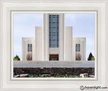 Load image into Gallery viewer, Twin Falls Window To Peace Open Edition Canvas / 11 X 14 White Frame Art
