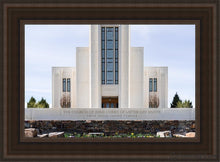 Load image into Gallery viewer, Twin Falls Window To Peace Open Edition Canvas / 14 X 21 Brown Frame Art
