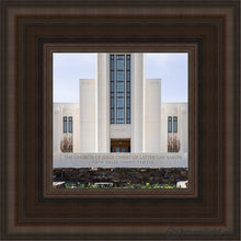 Load image into Gallery viewer, Twin Falls Window To Peace Open Edition Canvas / 6 X Brown Frame Art

