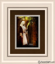 Load image into Gallery viewer, Unto Him That Knocketh Open Edition Print / 5 X 7 Frame R 12 1/4 14 Art
