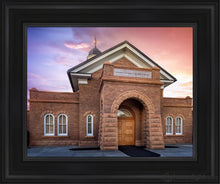 Load image into Gallery viewer, Vernal East Evening Open Edition Canvas / 11 X 14 Black Frame Art

